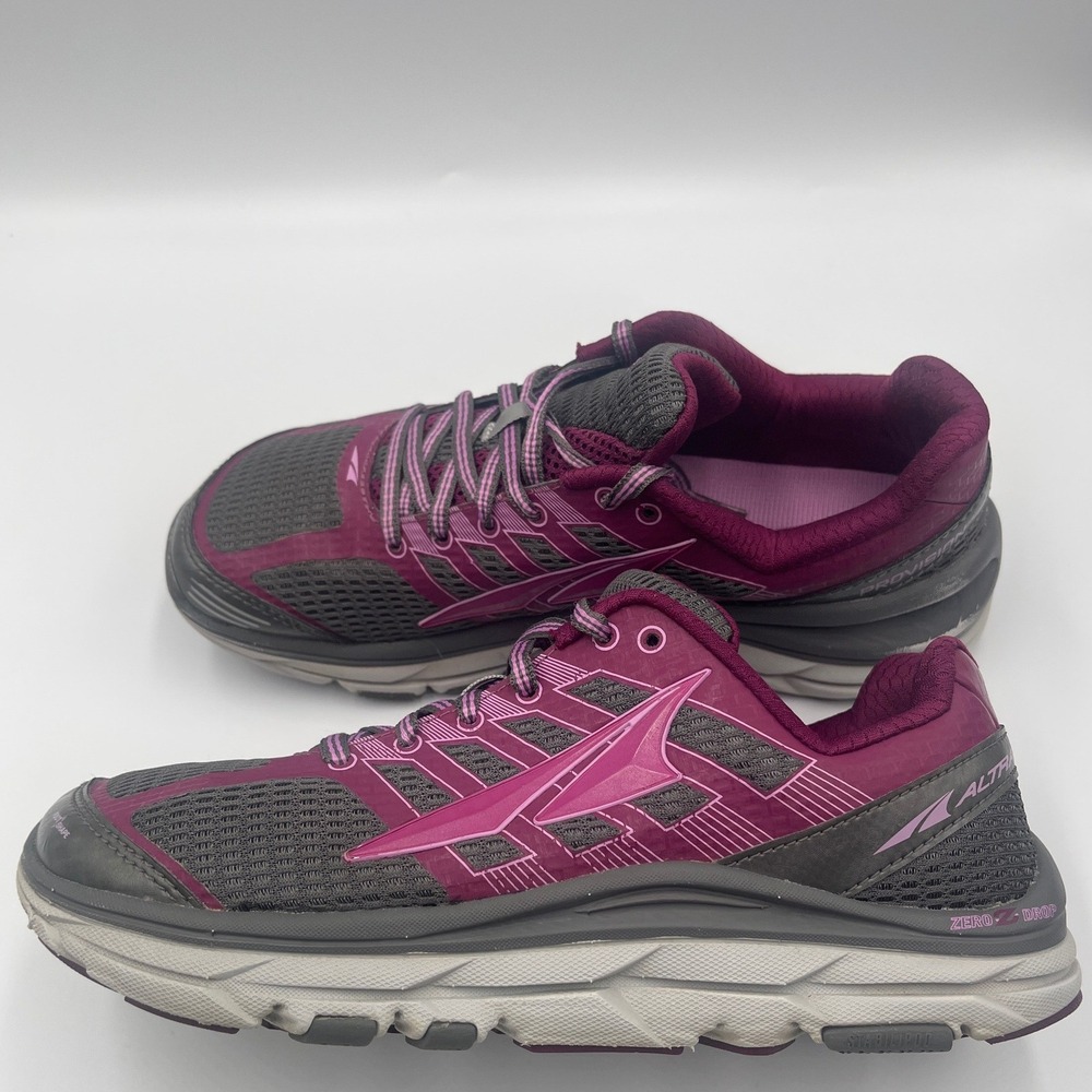 Altra Provision Running Shoes Womens 7.5 Purple Gray Zero Drop GuideRail